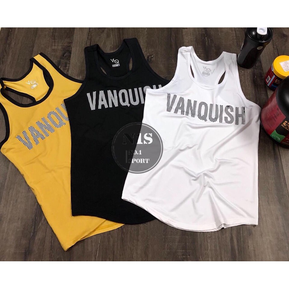Áo Ba Lỗ Tập Gym 𝐕𝐚𝐧𝐪𝐮𝐢𝐬𝐡 - Tantop Tập Gym