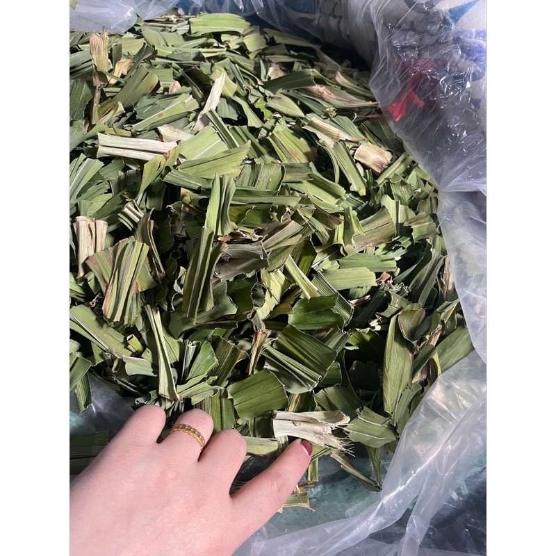 100g lá dứa lá nếp khô cực thơm