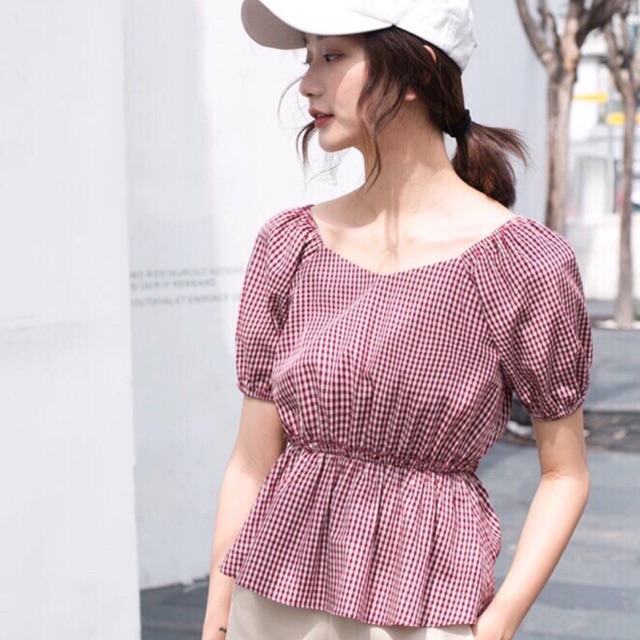 Áo tay phồng asos