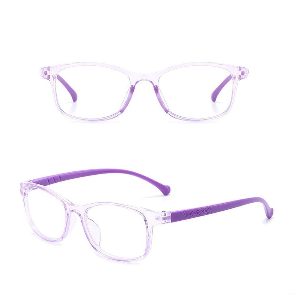 Mắt Kính Hình Oval Trong Suốt Chống Nhìn Trộm Dành Cho Bé Gái