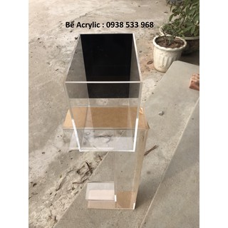 Bể acrylic 15x10x15, Siêu trong, siêu nhẹ hồ mika phù hợp cho nuôi cá, cây thủy sinh.