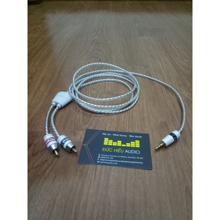 Dây 3.5 ra 2 AV Ultralink bãi dài 2 mét