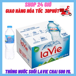 Nước Suối Lavie Chai 500 Ml Thùng 24 Chai - Shop 24 Giờ
