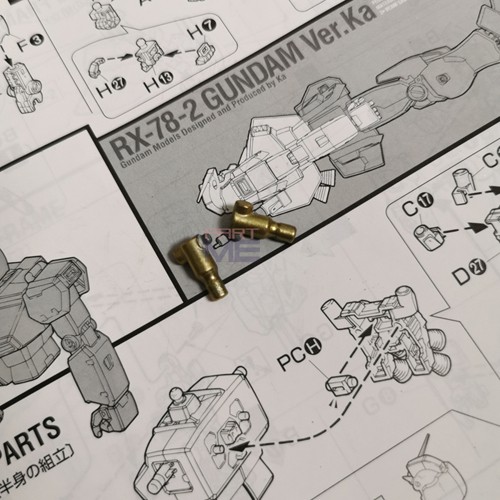 CA 8802 MG Strike Freedom MB SF Q12 Q13 2 bộ phận kim loại