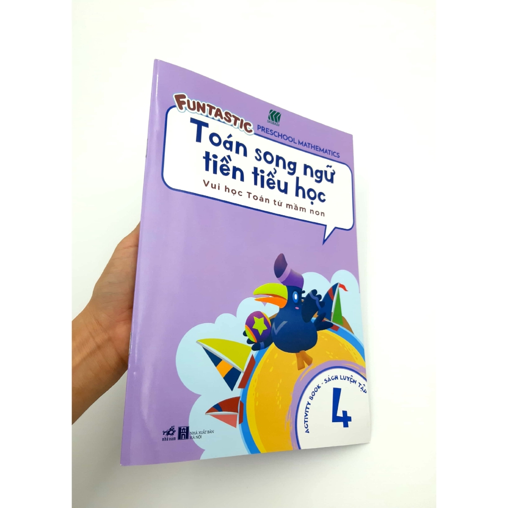 Sách - Toán Song Ngữ Tiền Tiểu Học 4 - Activity Book