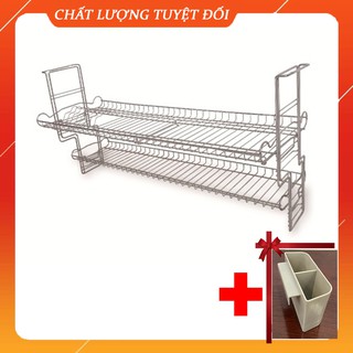 Kệ Chén Bát,Wide 2 tầng - kệ chén treo tủ bếp 2 tầng.