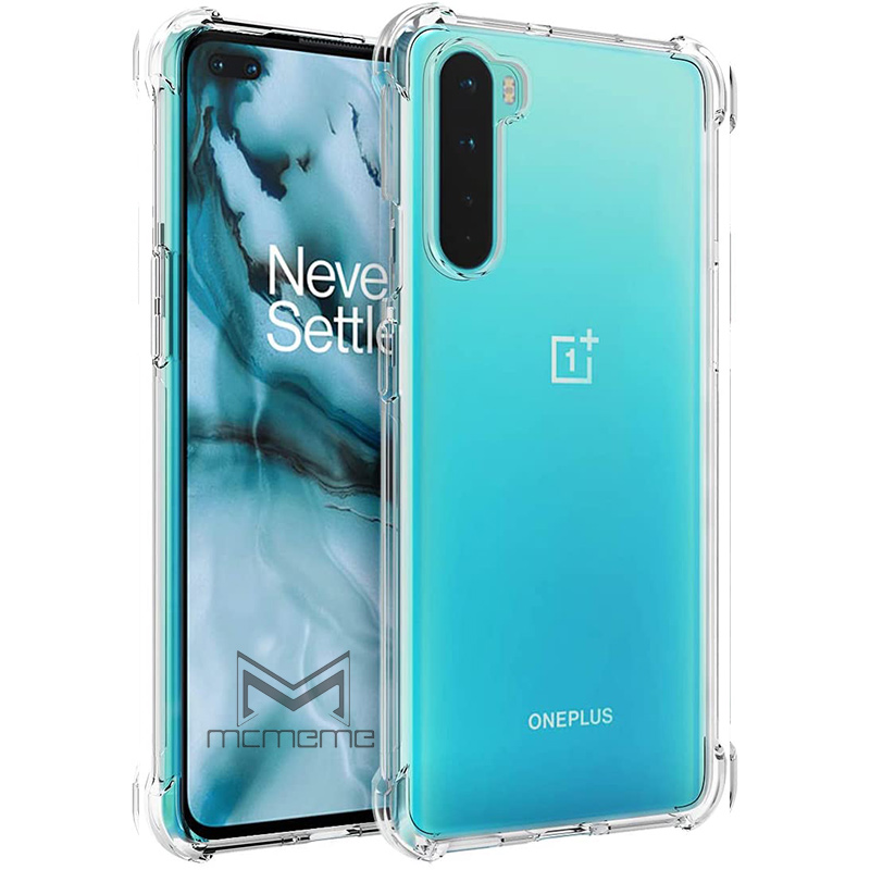 Ốp điện thoại trong suốt chống sốc thời trang cho OnePlus 9 Nord N10 N100 8T 8 7 7T Pro Nord 6T 5G