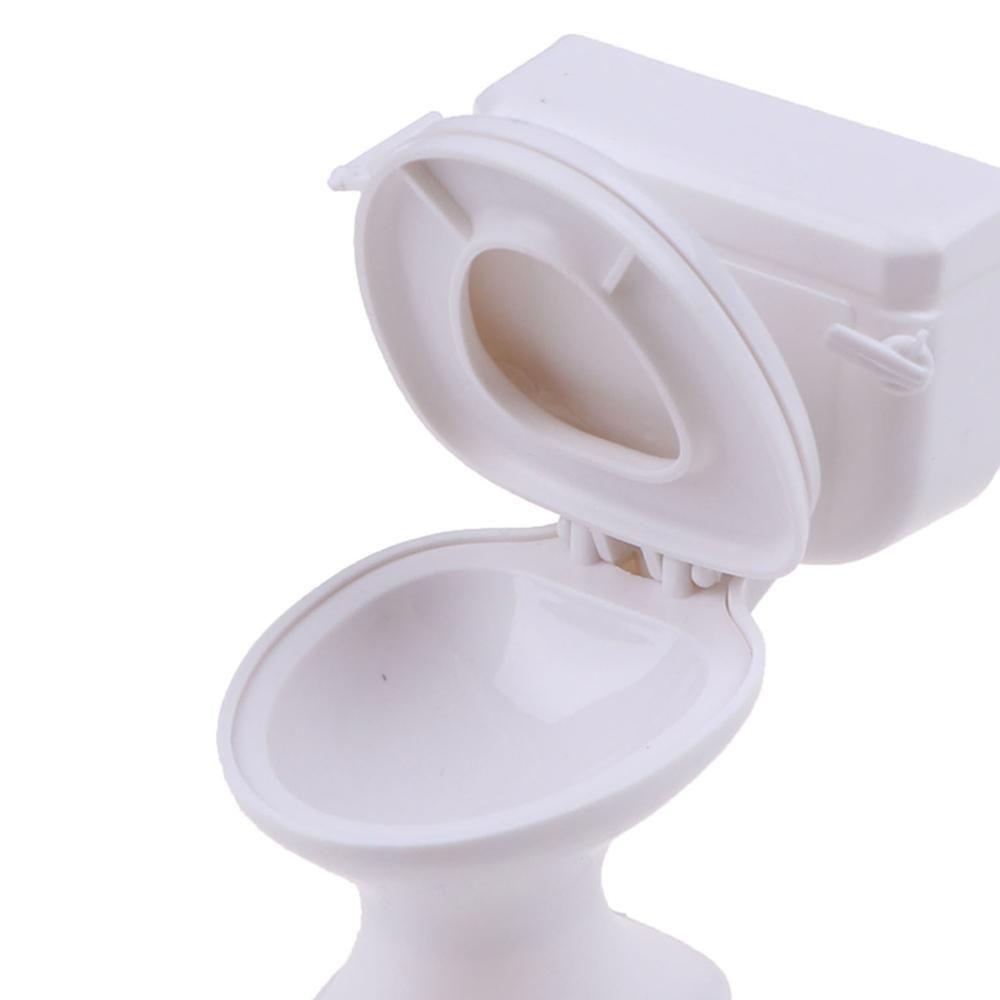 1 Đồ trang trí Toilet Mini Trang Trí Nhà Búp Bê Phong Cách Vintage