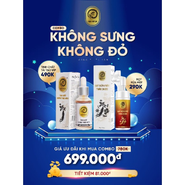 Combo Hoàng Thiên Sâm Vip 🌟Trả lại làm da trắng đẹp như ý🌟