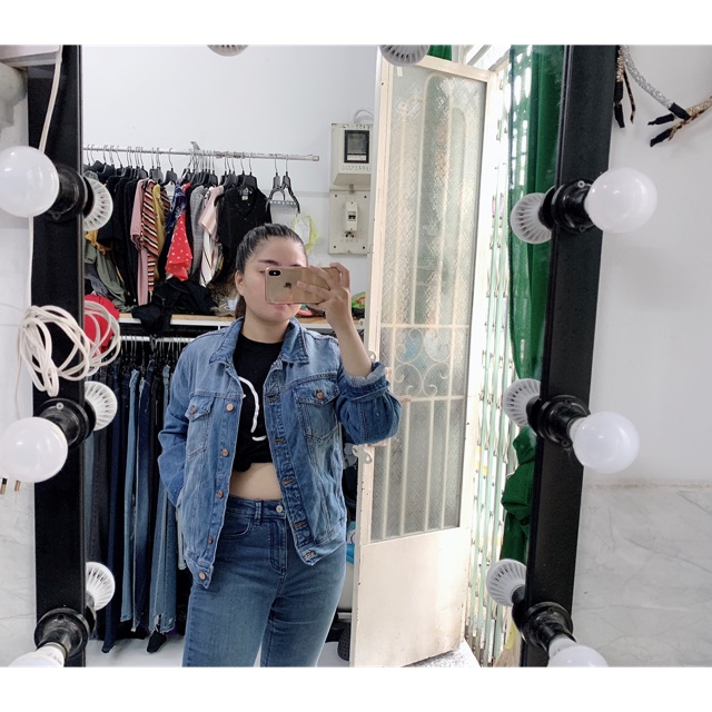 Áo khoac jean size lớn
