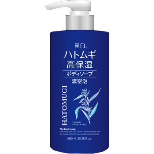 Sữa Tắm Dưỡng Ẩm Trắng Da Hatomugi The Body Soap 600ml