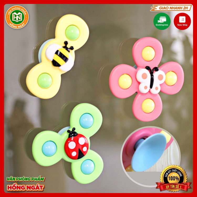 ◘❣Đồ chơi nhà tắm con quay spinner chong chóng dính tường giúp trẻ vận động phát triển trí tuệ thông minh cho bé