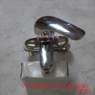 Vòi sen liền vòi chậu đồng lavabo giá rẻ, vòi chậu liền sen - giá rẻ nhất vn