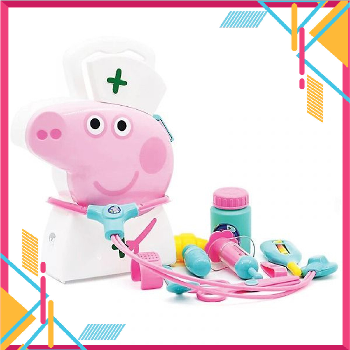 Mua ngay Đồ chơi PEPPA PIG Vali Peppa tập làm bác sĩ 1680651INF19 phát triển trí tuệ