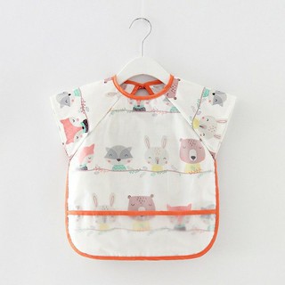 Yếm áo cotton cho bé ăn dặm