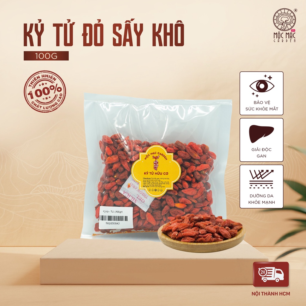 Kỷ tử hữu cơ MMG 200g