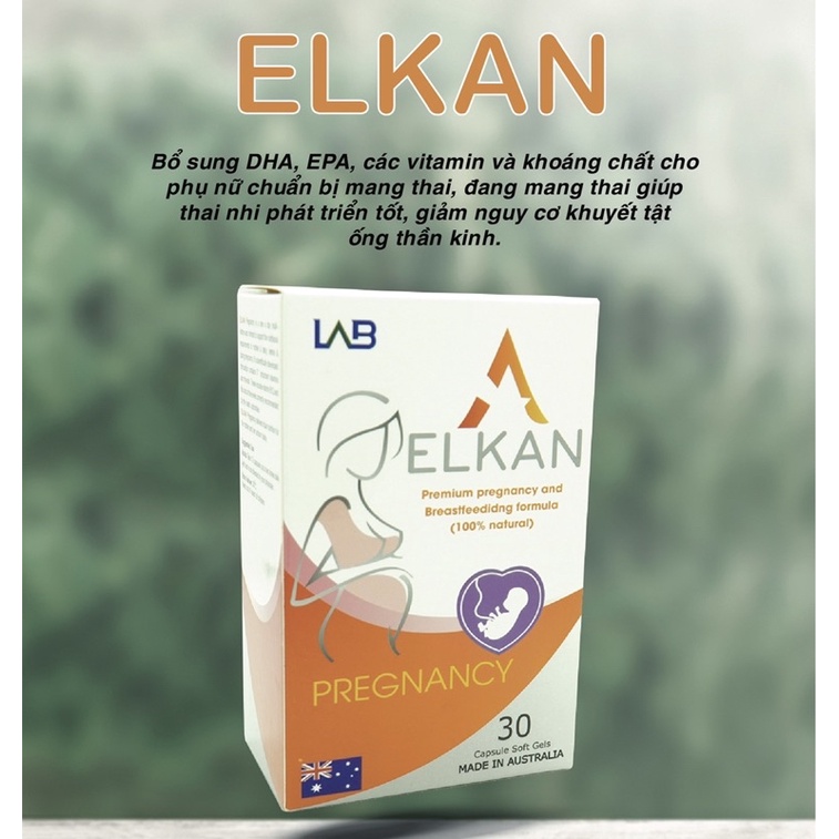 Vitamin Elkan cho bà bầu bổ sung vitamin và các khoáng chất