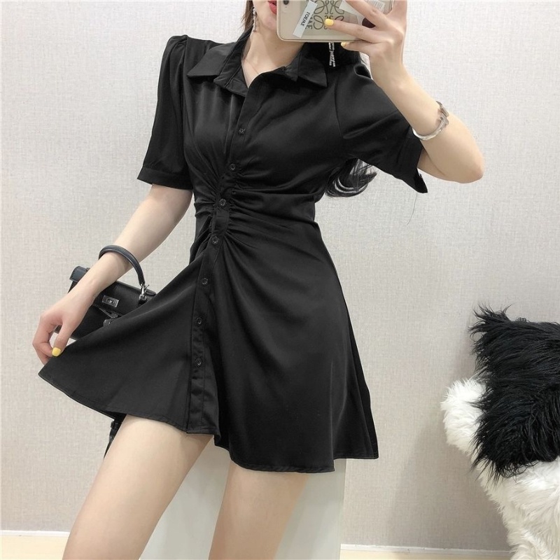 Đầm Chữ A Dáng Ôm Thời Trang Mùa Hè Hàn Quốc Dành Cho Nữ