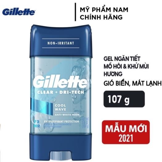Gel khử mùi Gillette Cool Water 107g