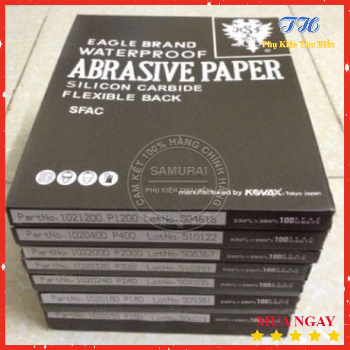 Giấy Nhám Nước Nhập Khẩu Từ Nhật Kovax Chất Lượng Cao