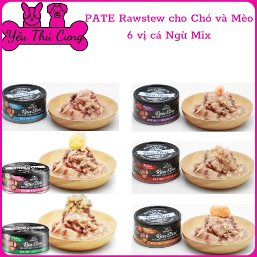 Pate Holistic RawStew Cho Chó Mèo -YEUTHUCUNGDAKNONG