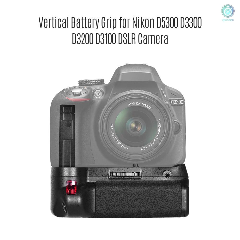 Báng cầm pin dọc 3C EN-EL 14 sử dụng pin kèm điều khiển từ xa cho camera DSLR D5300 D3300 D3200 D3100