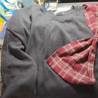 (ORDER TAOBAO)- ÁO NỈ DA CÁ NƠ LỆCH VAI CÓ ẢNH THẬT