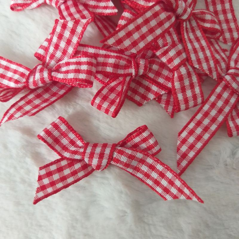 Nơ trang trí , ruy băng bảng 1cm