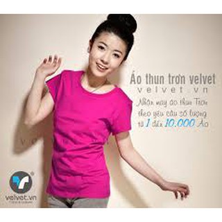 Áo thun nữ cổ tròn