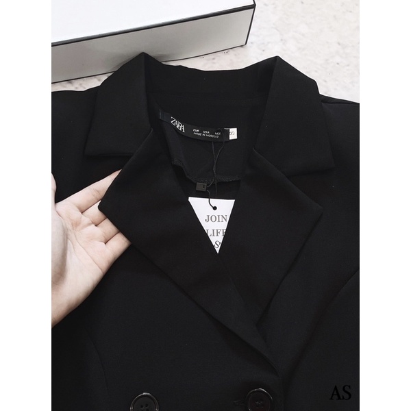 Váy vest xếply khuy tròn