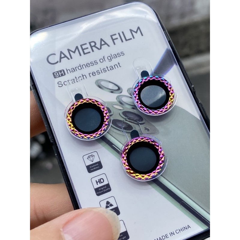 Viền bảo vệ camera xoắn cực đẹp cho 11promax/12pro/12promax