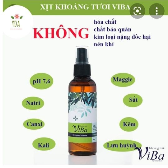 KHOÁNG TƯƠI VIBA⚡️AN TOÀN⚡️ AN TOÀN HIỆU QUẢ TÂM AN