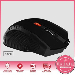 Chuột Không Dây 2.4ghz Wireless 1600dpi 6 Nút Chuột Chơi Game Quang USB Cho PC, Laptop - CCGKD