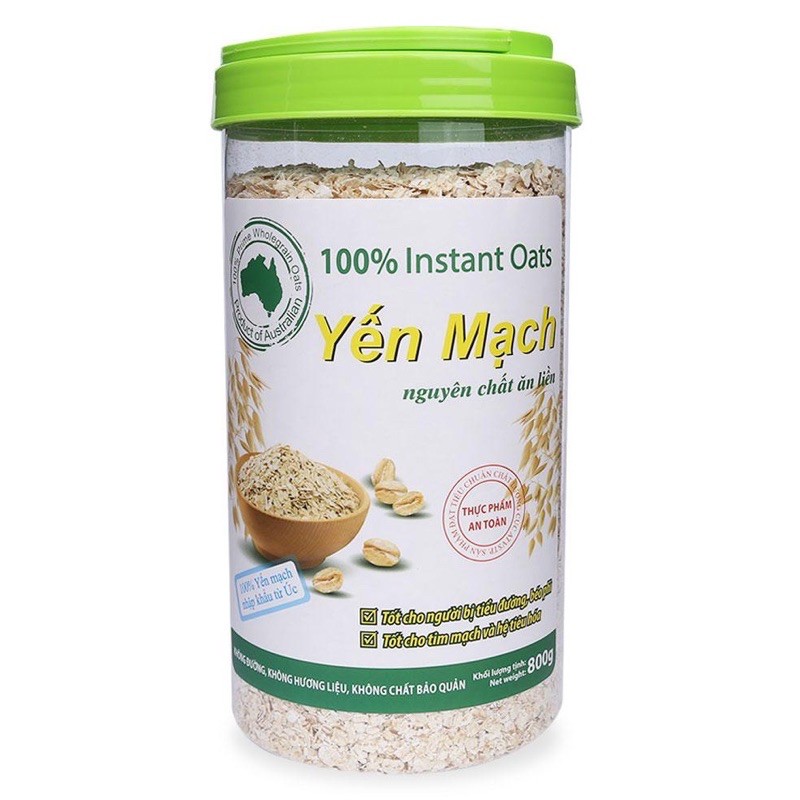 Yến Mạch Nguyên Chất Ăn Liền Xuân An 800g