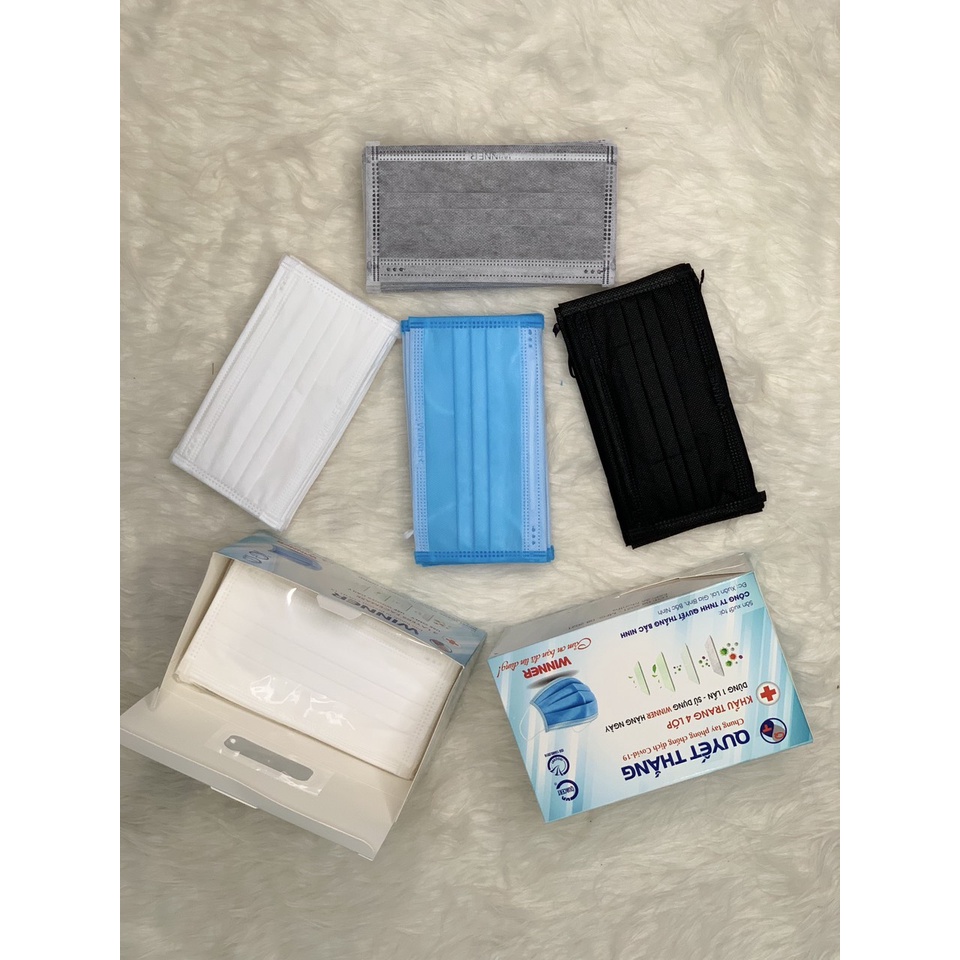 Khẩu Trang Y Tế Kháng Khuẩn 4 Lớp Bảo Vệ Sức Khoẻ Cho Bạn Và Gia Đình