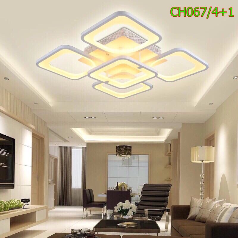 [Có Bảo Hành] Đèn Ốp Trần Led Có Điều Khiển Từ Xa 3 Chế Độ Sáng Phân Tầng,Dễ Sử Dụng Dễ Lắp Đặt,Bảo Hành 2 Năm