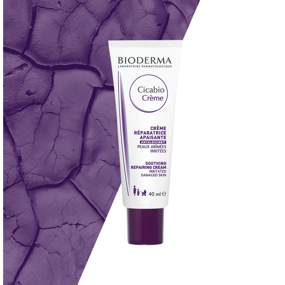 Bioderma Cicabio Crème Soothing Repairing Cream - Kem Dưỡng Bioderma Làm Lành Phục Hồi Da Tổn Thương 40ml