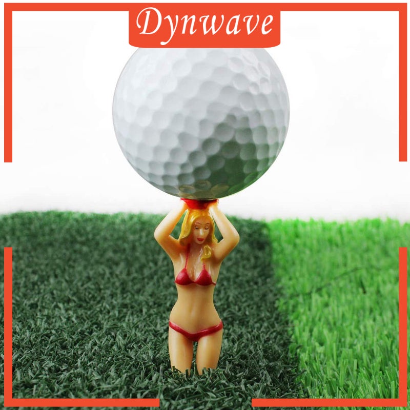 Set 6 Tee Bóng Golf Bằng Nhựa 3 inch Cho Nữ Tập Luyện