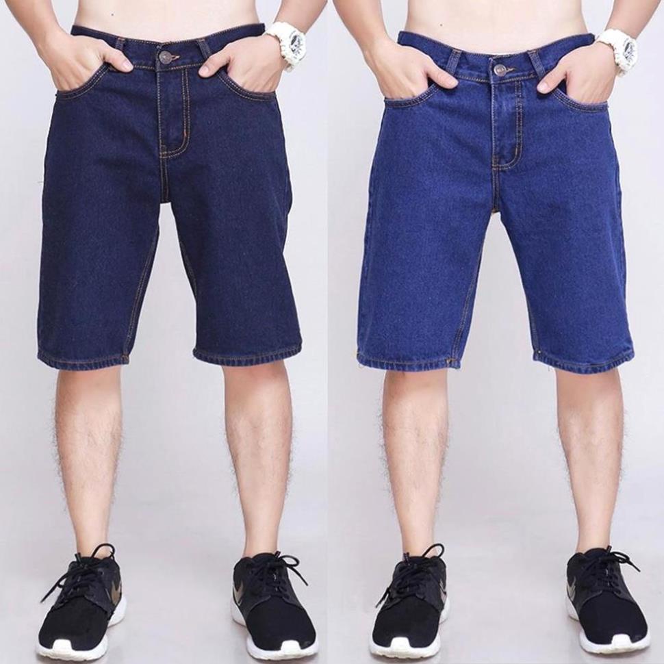 Quần Đùi Bò Short Jean Ngắn Thoitrang24h Phom Đứng Cho Nam ^ ⚡