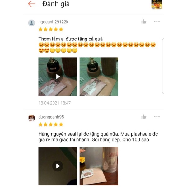 [Tặng Quà Khủng]_Nước hoa nữ Scandal_Hương Thơm Trẻ Trung_Ngọt Ngào_Dễ Thương_Năng Động_Sexy. | Thế Giới Skin Care