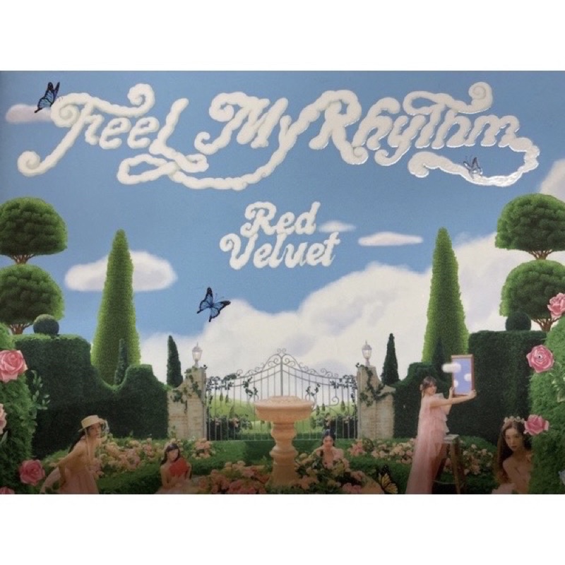 (Red Velvet) Tập ảnh rỗng ver Reve cả 2 bìa album Feel My Rhythm