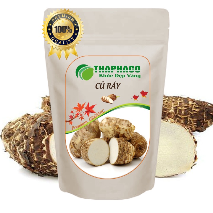 Củ Ráy Khô Sấy Khô - Nguyên Chất - Túi zip 100g Thaphaco
