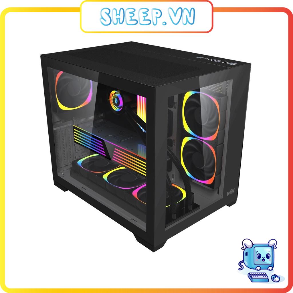 Vỏ Case MIK LV12 - Black (iTX, mATX, ATX)