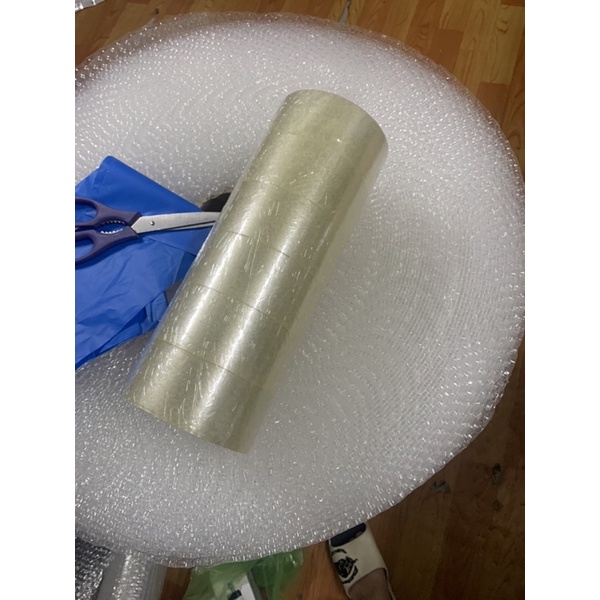Băng dính siêu tiết kiệm, băng dính khổ 4,8mm loại nhỏ 300gam