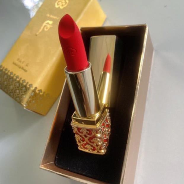 Son lì mềm mịn dòng Hoàng Cung Whoo Velvet Lip Rouge Full size - Chính hãng Hàn