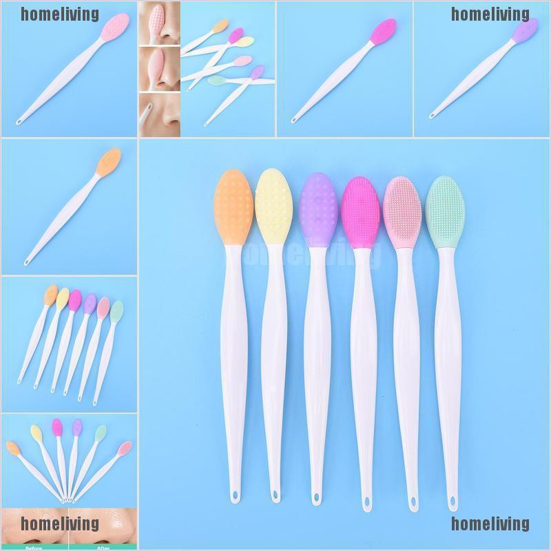 Bàn chải tẩy tế bào chết làm sạch da mặt tiện dụng