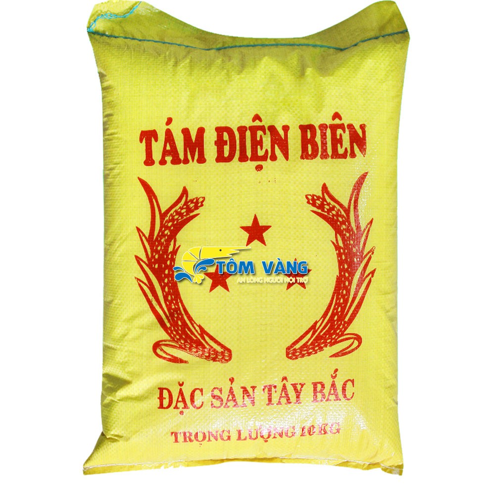 Gạo Tám Điện Biên (Bao 10kg) - Tôm Vàng