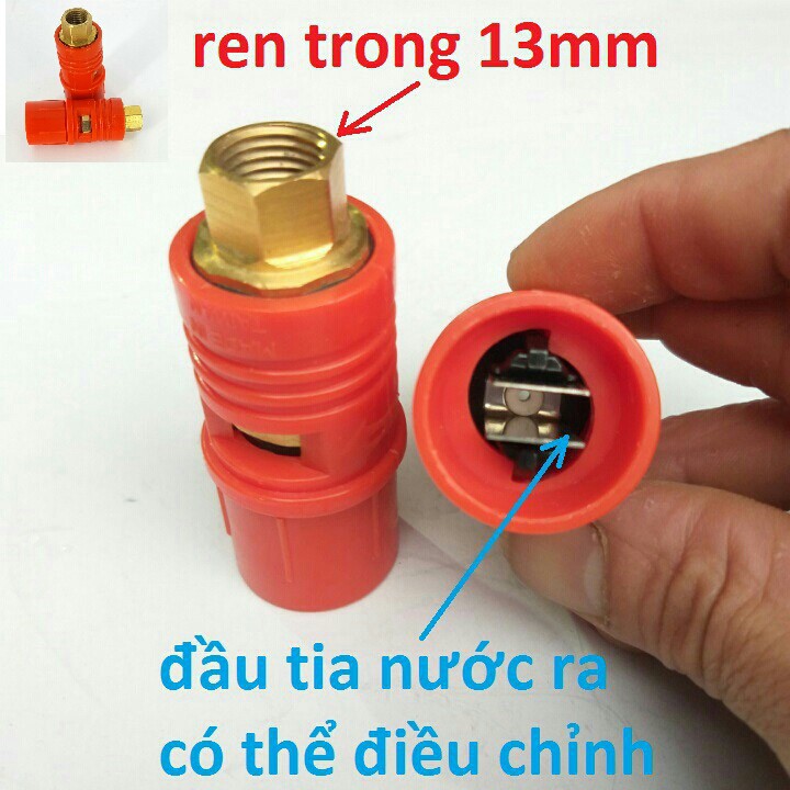 GIẢM 50% Bép - Béc xịt đầu rửa xe, máy áp lực điều chỉnh to - nhỏ