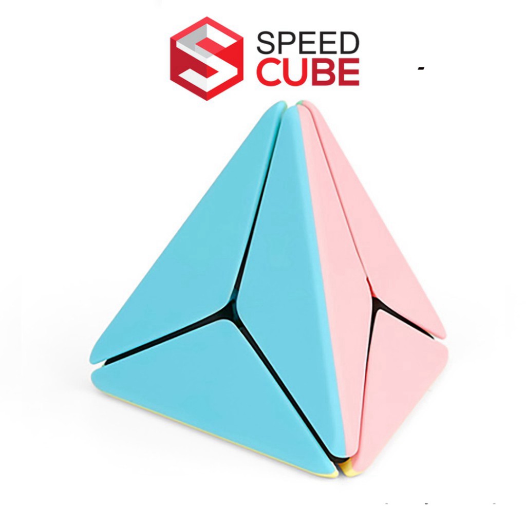 Rubik Biến Thể MOYU MACARON Hình Dáng Kim Tự Tháp , Đồ Chơi Giáo Dục SPEED CUBE