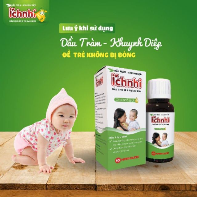 Dầu tràm ích nhi 30 ml